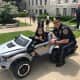 "When I look back some day and look at highlights in my career I could talk about big cases and great arrests," said Fairview Chief Marty Kahn, with Isabel. "But there is nothing bigger and better than days like this."