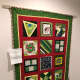 A quilt is part of the display at the Wall Of Remembrance exhibit in Newtown.