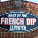 A Long Island restaurant is "home of the French dip sandwich".