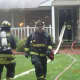 Westport firefighters were able to keep the flames from extending into the residence.