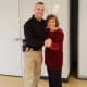 “It wasn’t easy keeping up with her,” Detectives Sgt. John DeVoe said of Senior Friendship Club Vice President Marion Bahoritsch. “She’s got some moves!”
