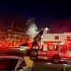 CT Firefighters Battle Commercial Blaze In Freezing Temperatures