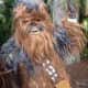 Chewbacca was in attendance at Saw Mill Club's family fun day.