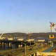 A look at the Tappan Zee Bridge span just north of the toll plaza.