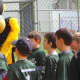 The River Dell Hawk was on hand for Oradell T-Ball Opening Day.