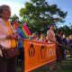 Hundreds attend an Interfaith Vigil in Norwalk Thursday in memory of the 49 people murdered at a gay nightclub in Orlando.