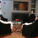 Guests relaxing in one of the tranquility rooms at New Beauty Wellness in Westport