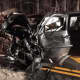 The head-on crash occurred around 10:36 p.m. Tuesday east of Route 121 near Mead Street.
