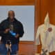 Craig Kelly talks about the Ku Klux Klan robe as well as other items from his collection of slave artifacts.