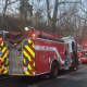Greenwich Fire Department knocked down a brush fire Monday on Bible Street.