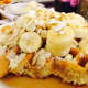 Banana, almond, white chocolate waffles from the Country Pancake House in Ridgewood.