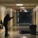 Active shooter training at John Jay High School.