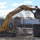 Demolition began at the Dutchess County Sheriff's Office.