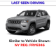 A 2017 gray Jeep Cherokee with New York registration FRY-6346.