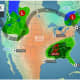 A look at the weekend weather pattern.