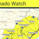 There is a tornado watch in effect for five states including Pennsylvania and the Philadelphia region.