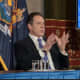 Gov. Andrew Cuomo at a news briefing on Wednesday, March 3.