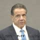 Former New York Gov. Andrew Cuomo at his deposition