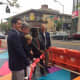 White Plains and ArtsWestchester officials held a ribbon-cutting ceremony on Monday to celebrate new street art at Mamaroneck and Martine avenues.