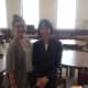 Susan Deaney and Stepanie Dunne work together as part of the Meaningful Volunteer Program with Yonkers Partners in Education.