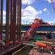 A crane collapsed onto the Tappan Zee Bridge Tuesday afternoon.