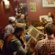 A jam session at The River of Beer in Bloomingdale.