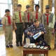 Veterans living at Andrus on Hudson were treated to a visit on Veterans Day from Hartsdale Boy Scouts Troop 67.