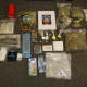 Police seized marijuana, cocaine and pills during a raid of a Norwalk home on Wednesday