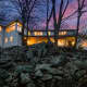40 Mountain Peak Road offers Manhattan's night lights from the highest point in Chappaqua.