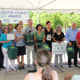 During a June ceremony at Kensico Dam Plaza in Valhalla, Town of Mamaroneck officials and residents received the first ever Eco Award from Westchester County for a food recycling program. Now, the town wants to encourage the use of recyclable bags.