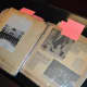 Midland Park Mayor Harry Shortway, Jr. has a scrapbook of newspaper clips about the Morningstar-Paisley explosion.