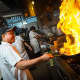 There's a little heat in the kitchen, at Mecha Noodle Bar.