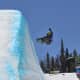 Sumner in the 22' Olympic size super pipe