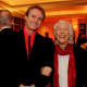 Gala honoree Frances Sternhagen with her son, John Carlin 