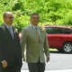 Ossining Mayor William Hanauer. left, married his partner of nearly 40 years, Alan Stahl, on June 3, 2012 at Sparta Park.