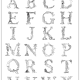 All 26 letters took Lindberg seven years to create.