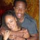 A photo of Ray Rice with Janay Palmer published on slimcelebrity.com.