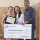 Rachel Echols, a seventh-grader at Mildred E. Strang Middle School, raised money for the Tourette Syndrome Association at a swim competition.