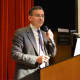 Dr. Andrew Kolodny speaks at the drug abuse forum in Chappaqua.