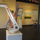 This sculpture is among the many pieces of art featured at the Mahlstedt Gallery in New Rochelle.