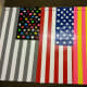 The three American Flag pieces will be auctioned at three separate events. 