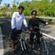 Dorothy Weinstein of New Rochelle, and a friend get set for the 13.1 mile ride from Yonkers to White Pains during Westchester County's Bicycle Sundays program.