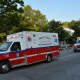 Mount Kisco ambulances in the fire department's parade.