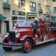 A Bedford Hills antique firetruck.