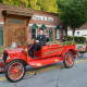 An antique Thornwood firetruck in Mount Kisco's parade.