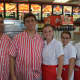Staffers from Red Rooster pose for a photo.