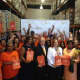 Friends, supporters and staff joined together to support Food Bank for Westchester's Go Orange to End Hunger campaign. 