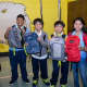 Students were provided with backpacks that included school supplies, hand sanitizer and facial tissues.  