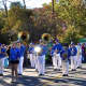 Marching bands marched throughout the parade. 
