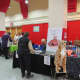 There was a wide range of vendors at the Westchester County Center for the cat show. 